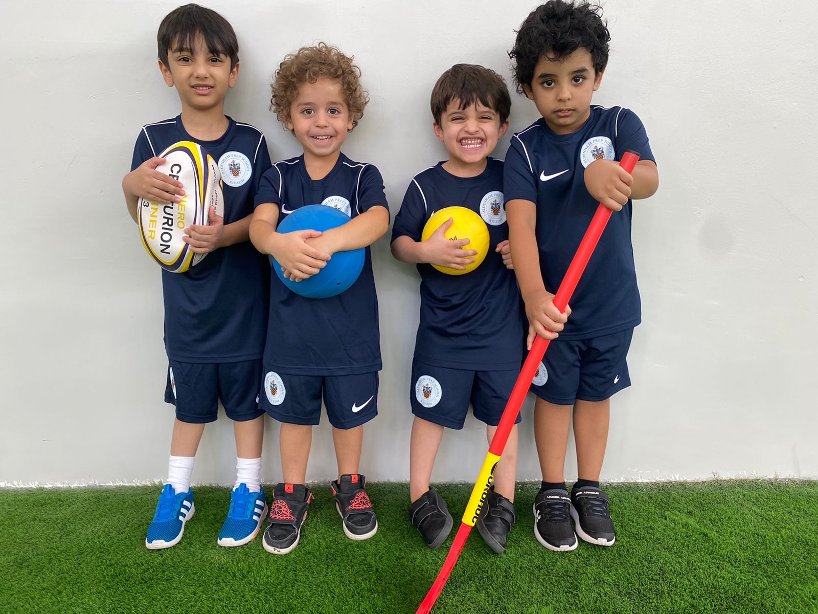 4 sports boys